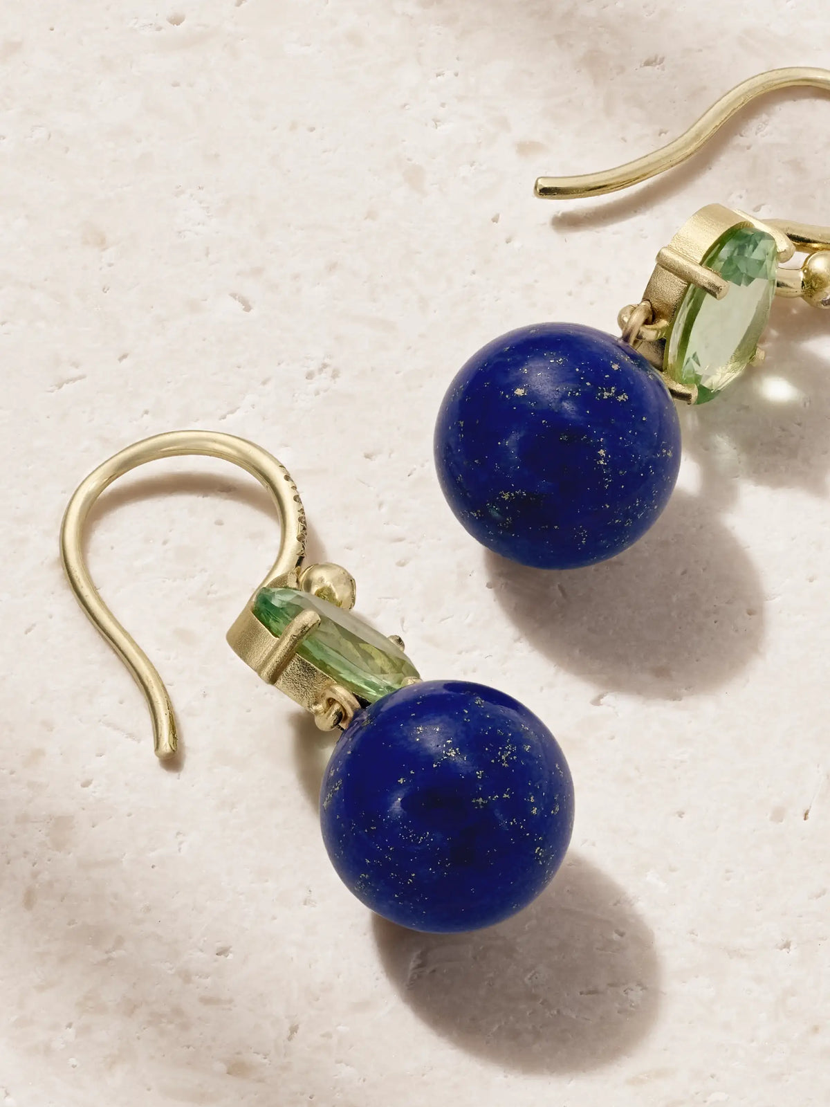 Gumball 18-karat Gold Multi-stone Earrings