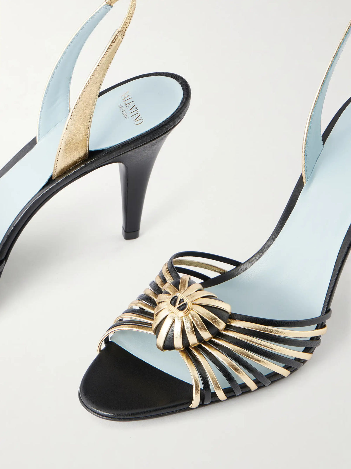Coeur Royal 85 Embellished Leather Sandals