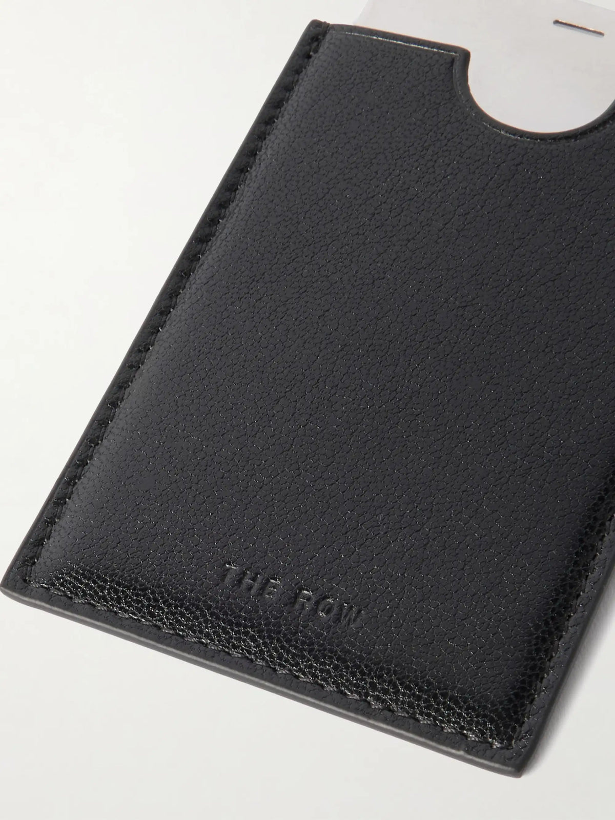 Textured-leather Mirror Case