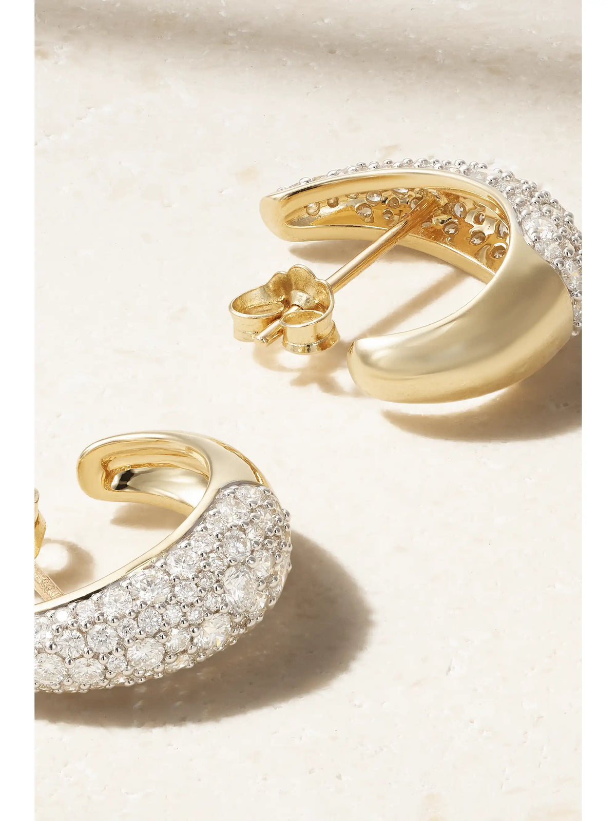 Signature 14-karat Gold Diamond Earrings