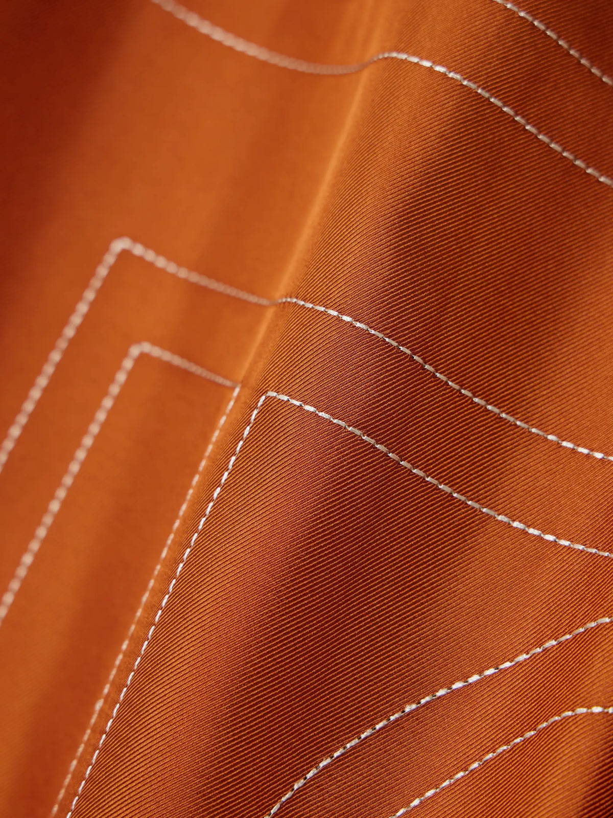 Embroidered Silk-twill Wide-leg Pants