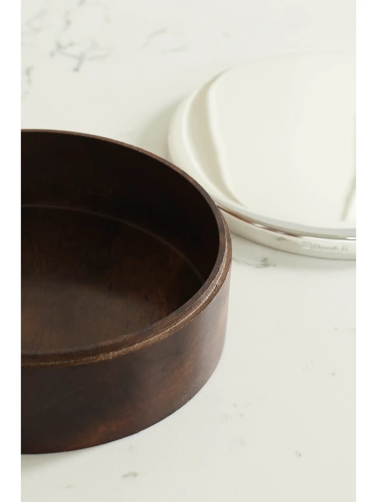 Uni Large Wood And Silver-plated Box