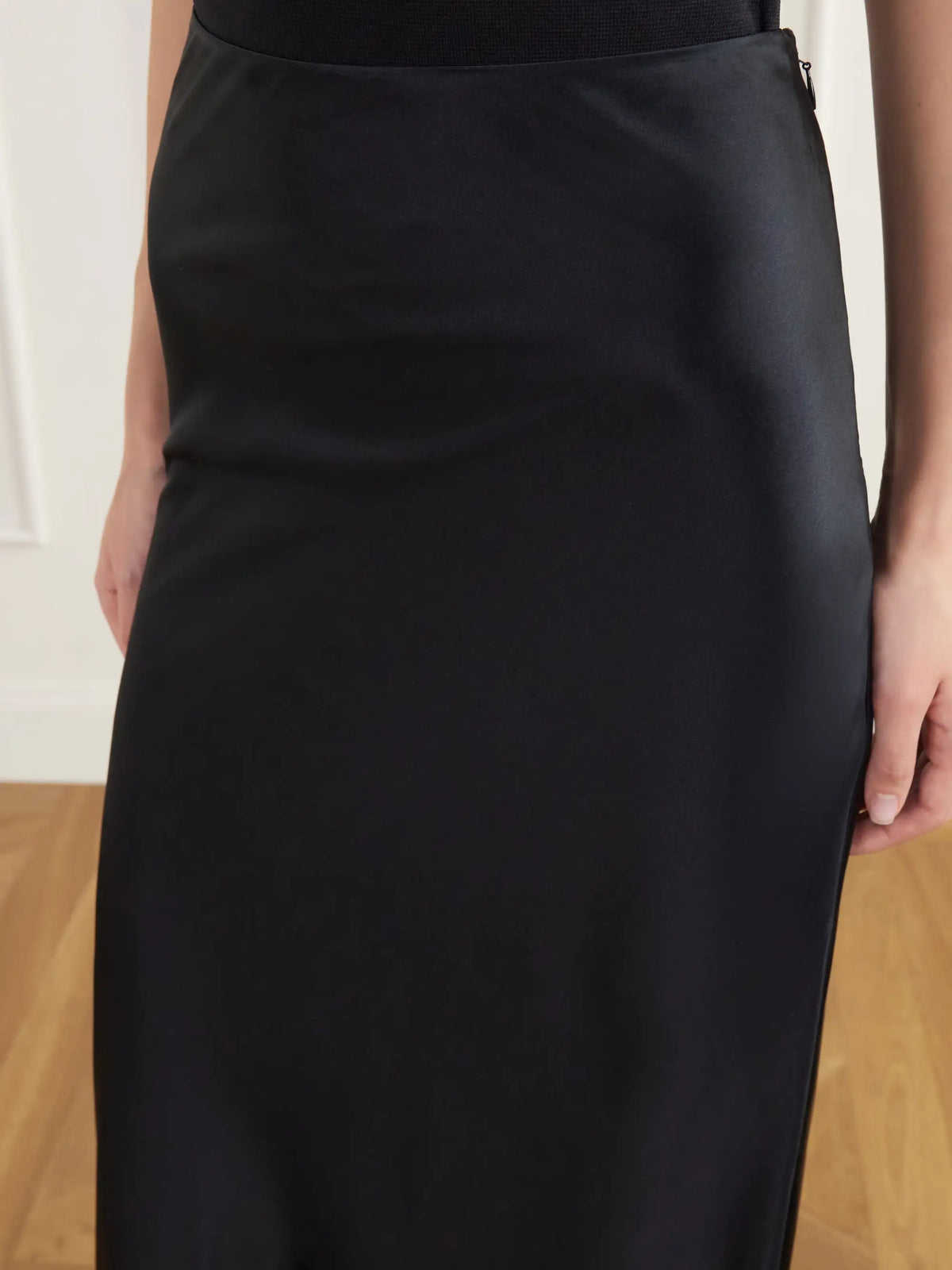 Cult Gaia Chantel Stretch Silk-satin Maxi Skirt