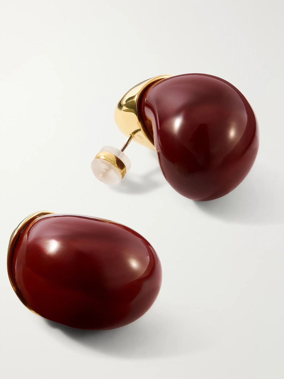 Lizzie Fortunato Toro Gold-plated Enamel Earrings