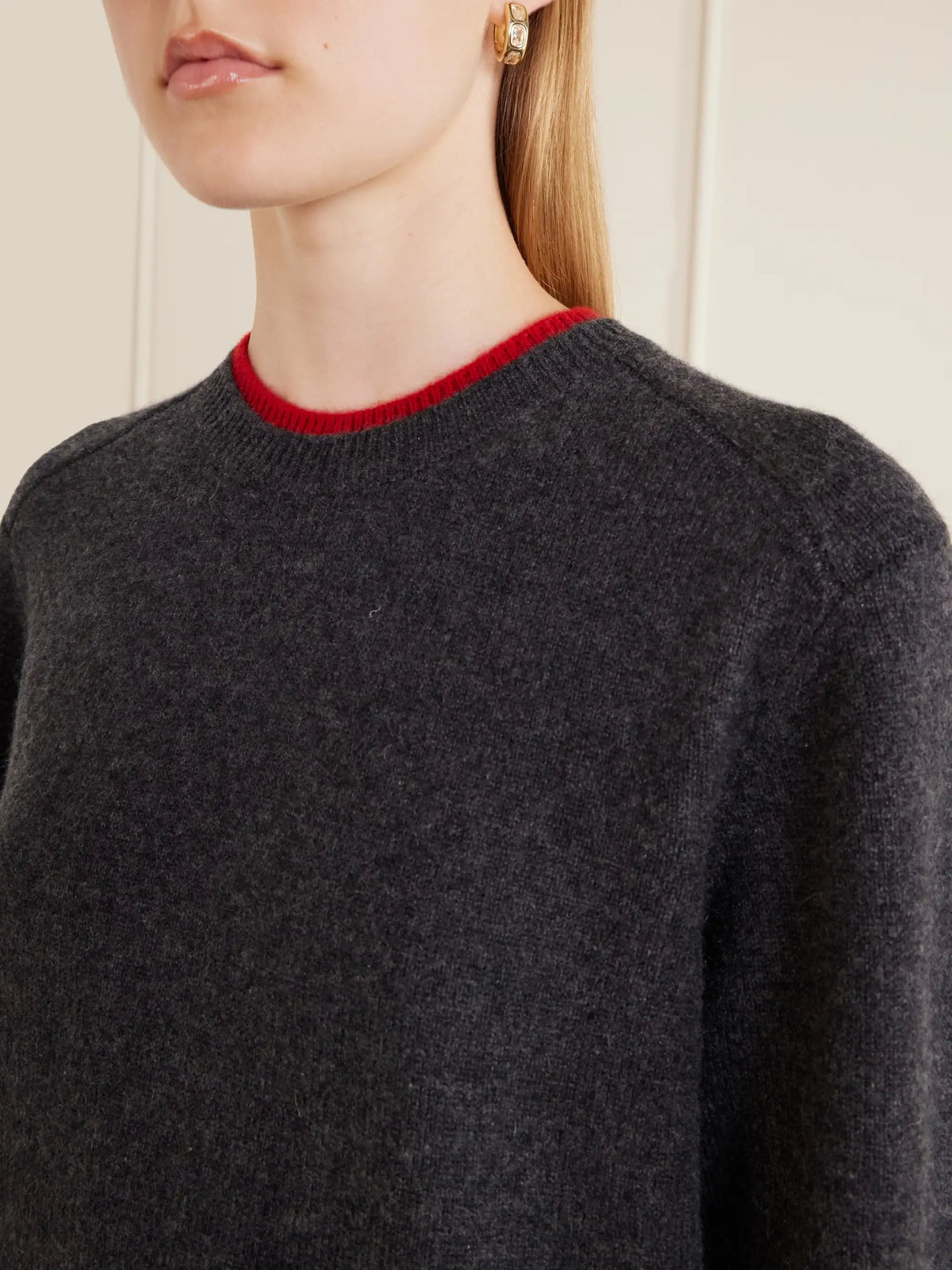 Loulou de Saison Otis Ribbed Cashmere Sweater