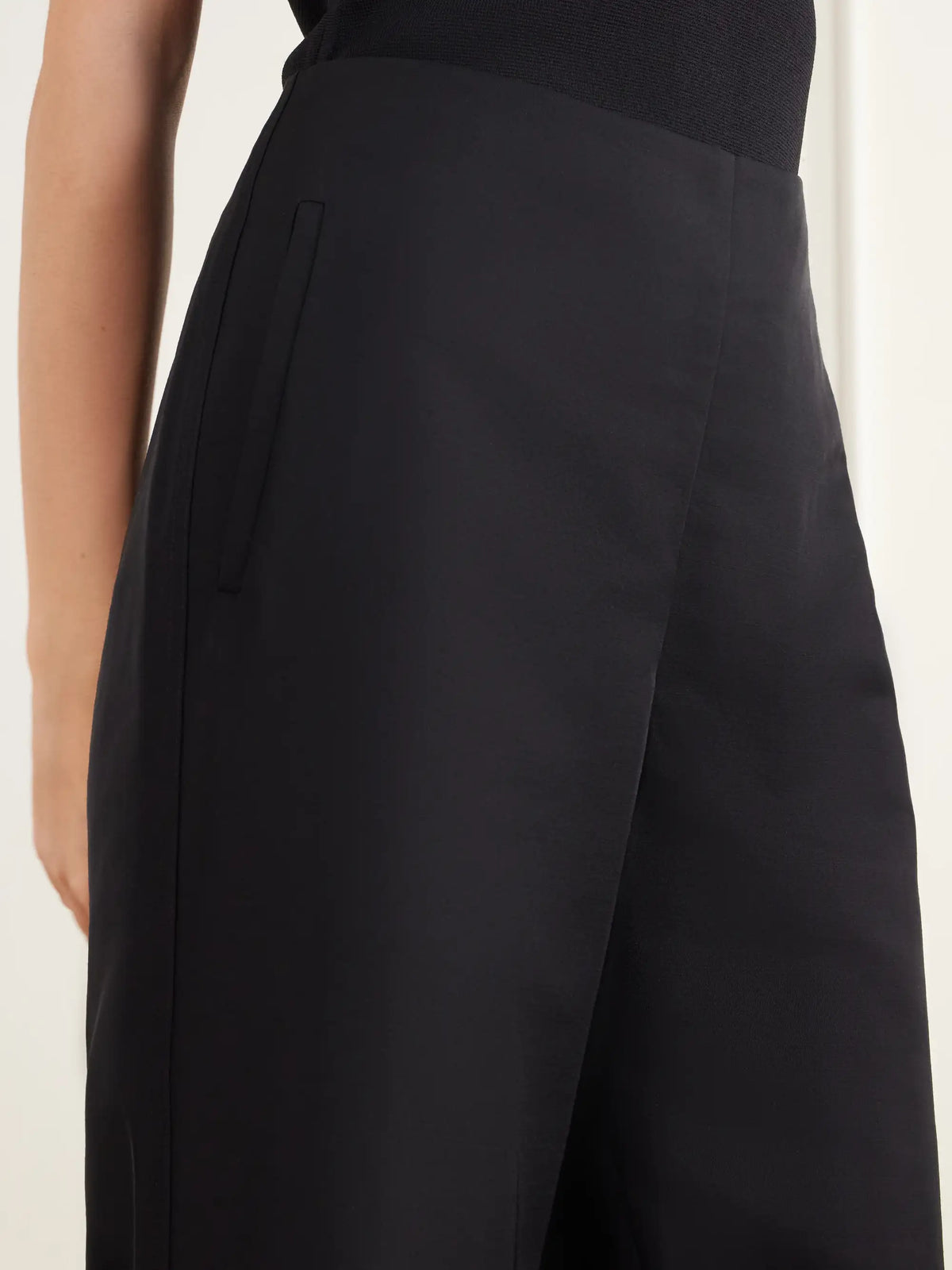 KALLMEYER Nadja Wool-blend Gazar Straight-leg Pants