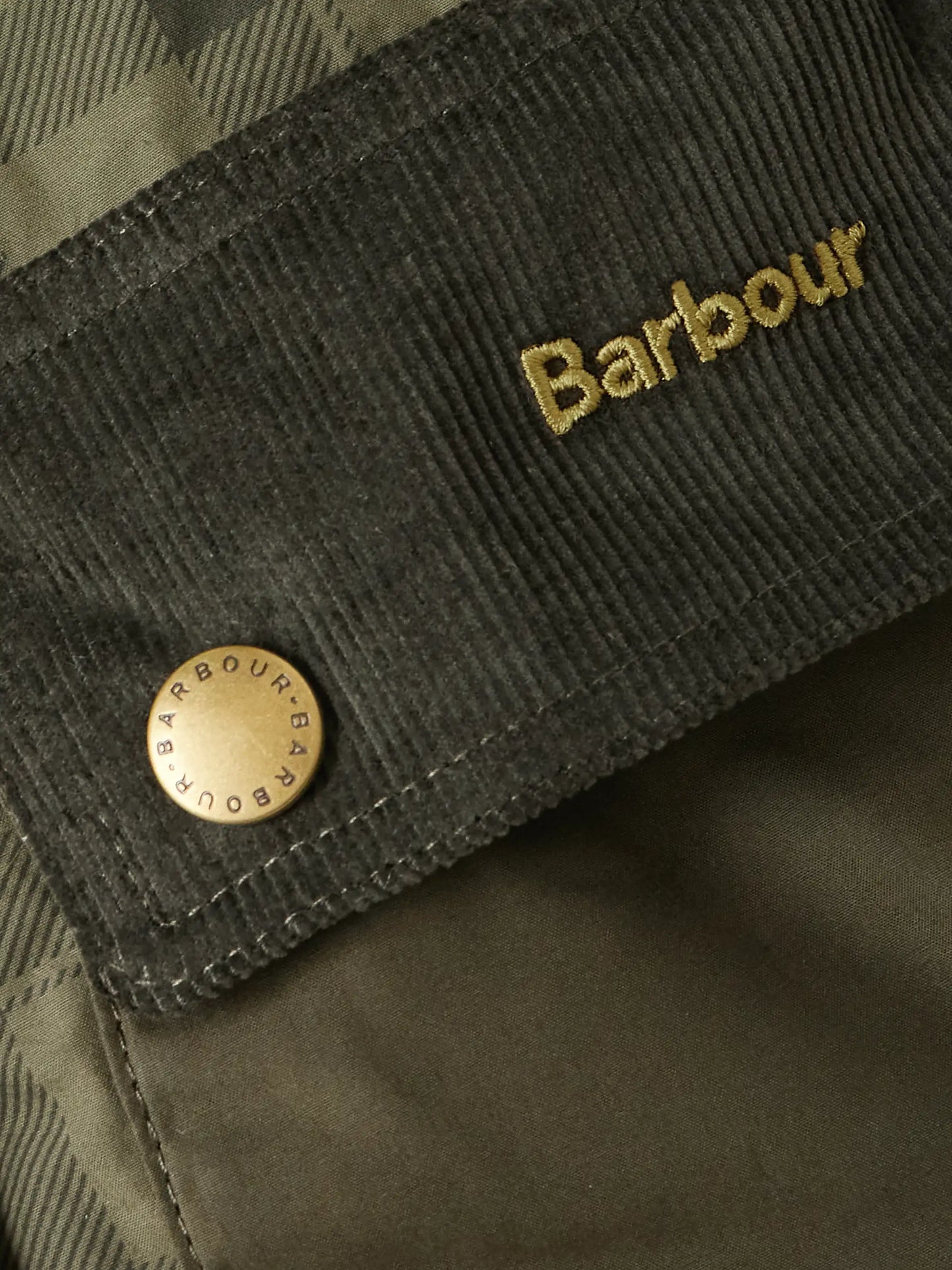 Beadnell Corduroy-trimmed Checked Cotton Jacket
