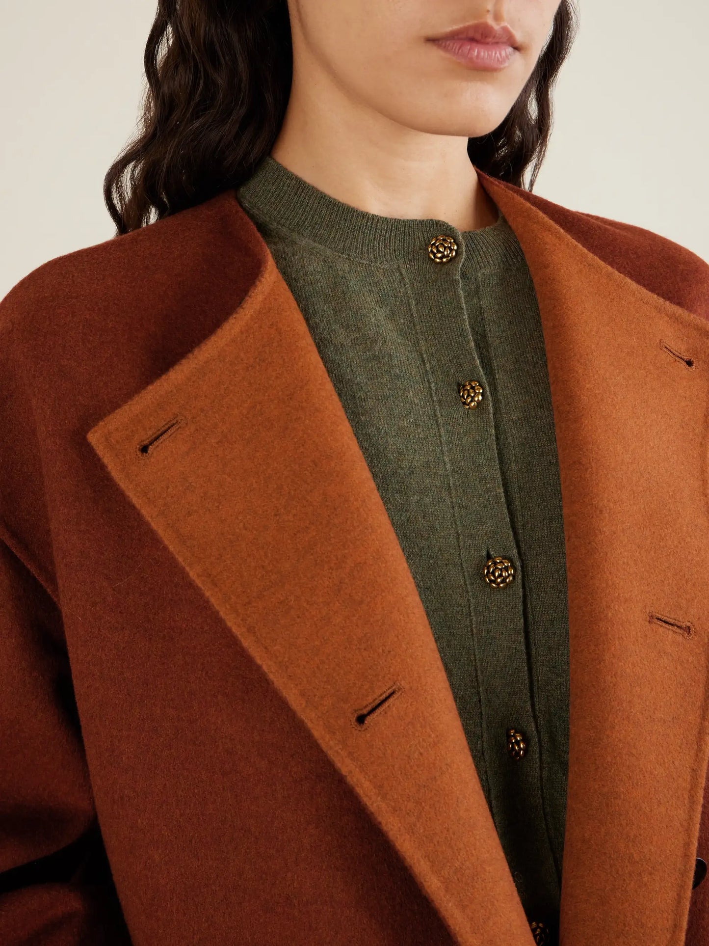 Boris Double-breasted Cashmere Coat