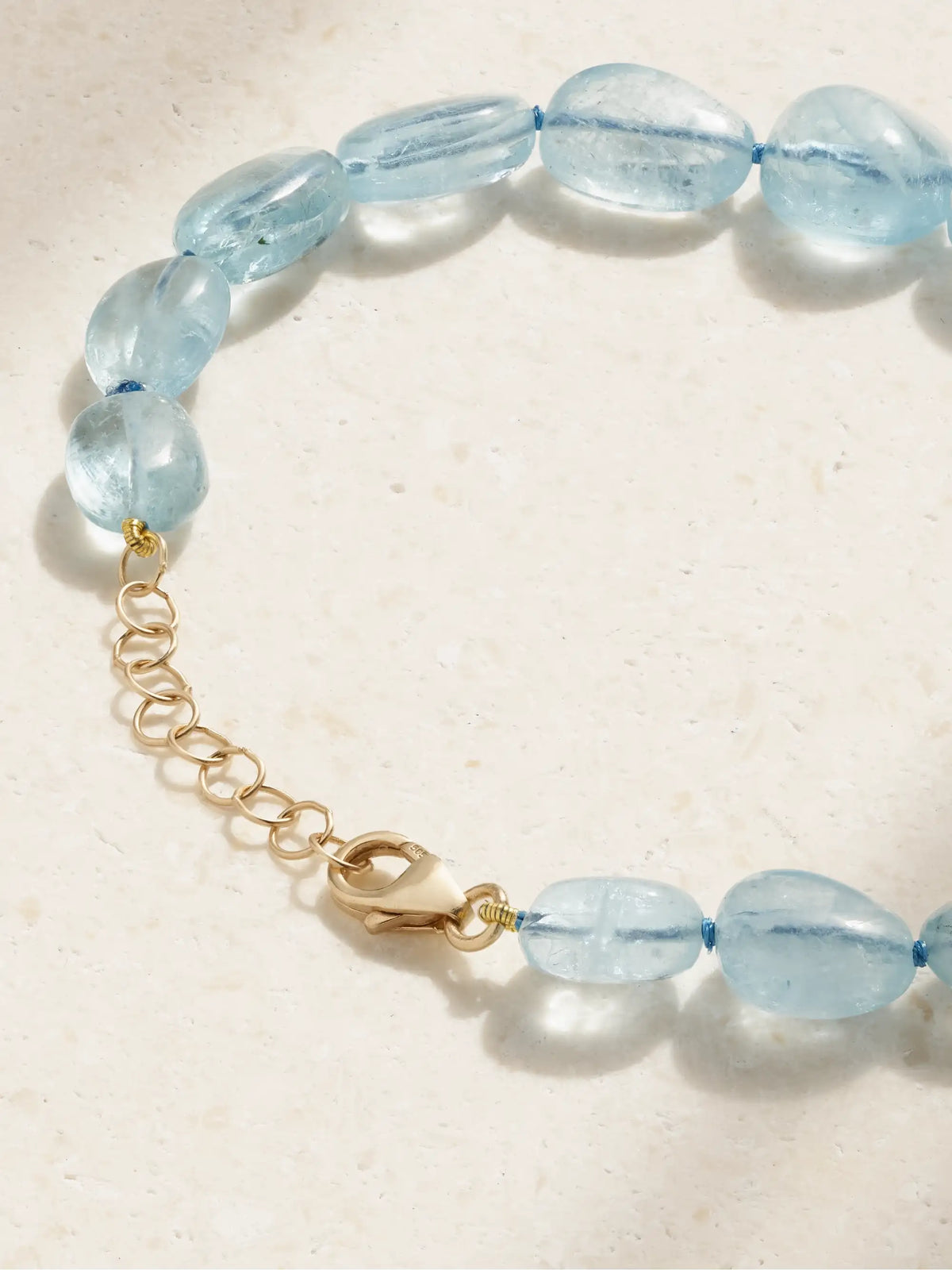 Arizona Candy Gold Aquamarine Bracelet