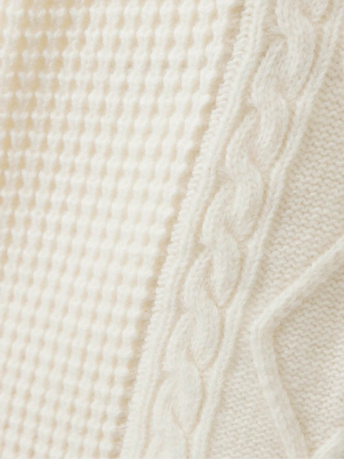 Crystal Cable-knit Wool Tapered Pants