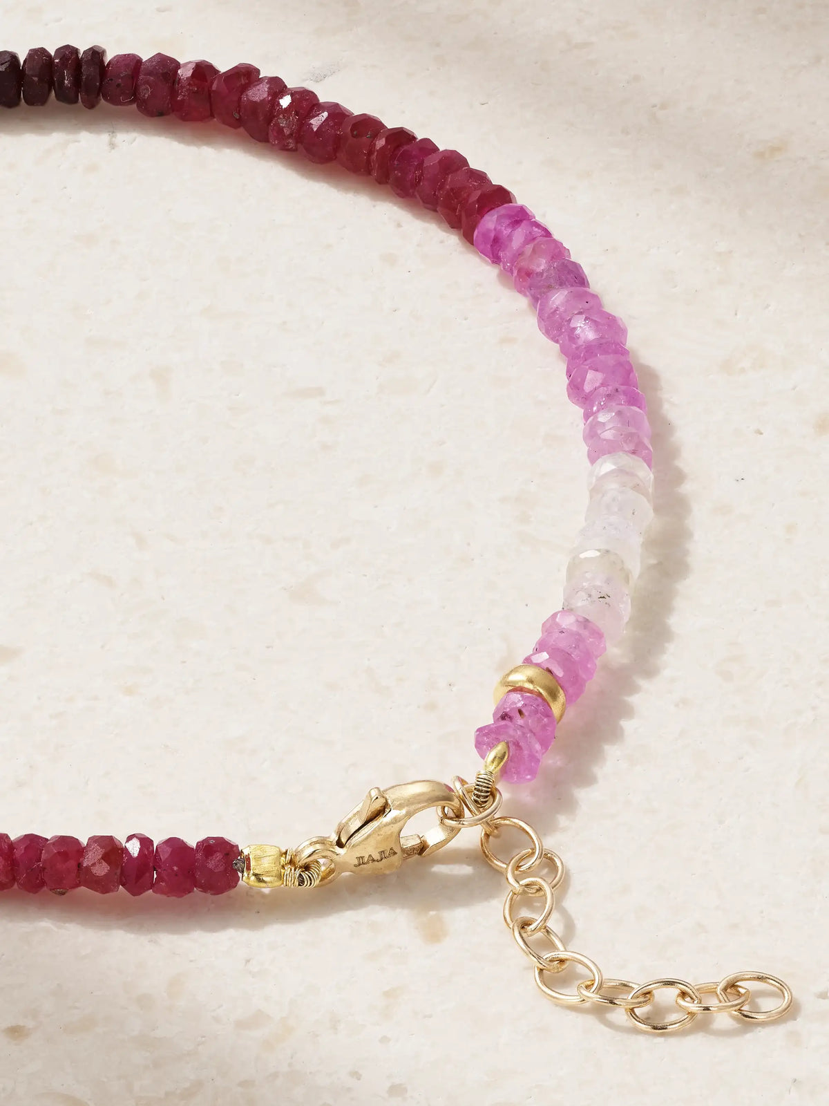 + Net Sustain Arizona Gold Ruby Bracelet