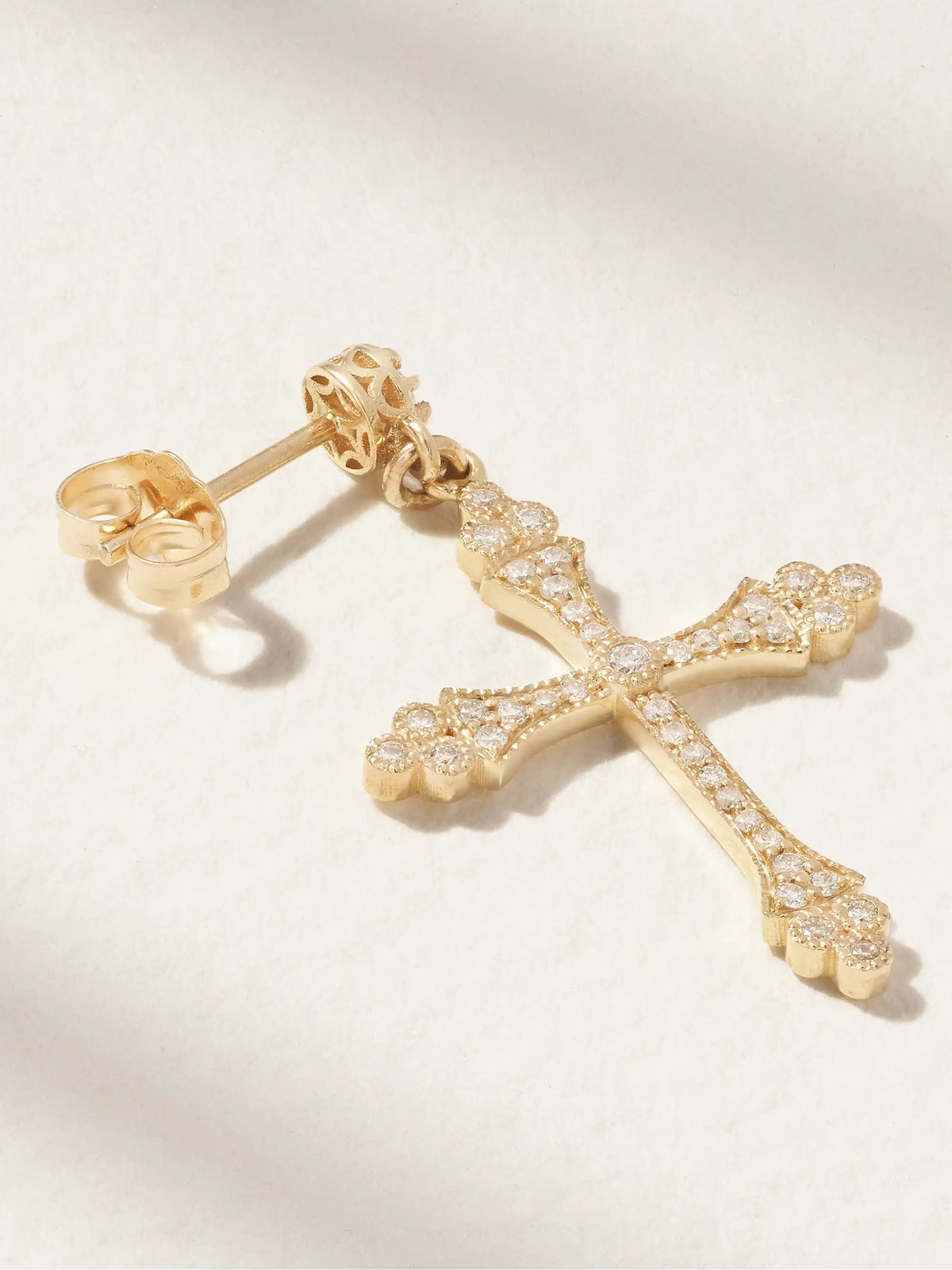 Sophia 14-karat Gold Diamond Single Earring