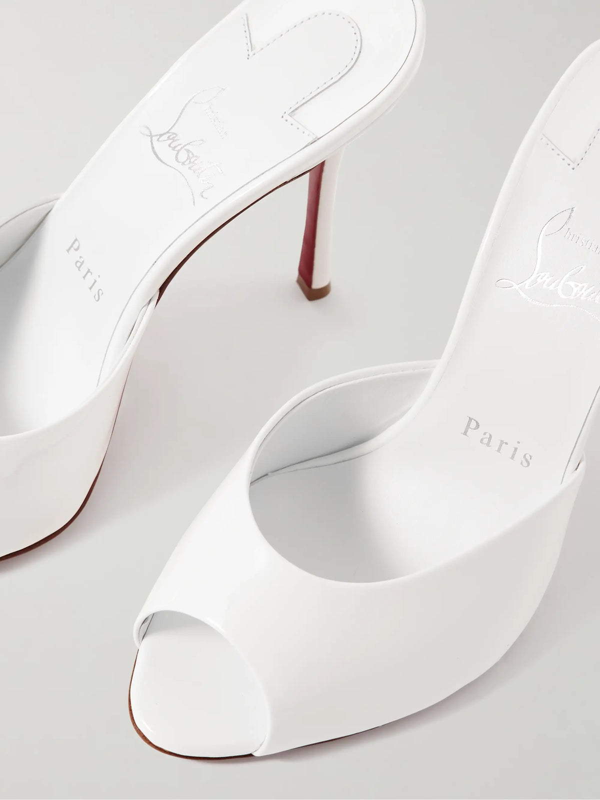 Me Dolly 100 Patent-leather Mules