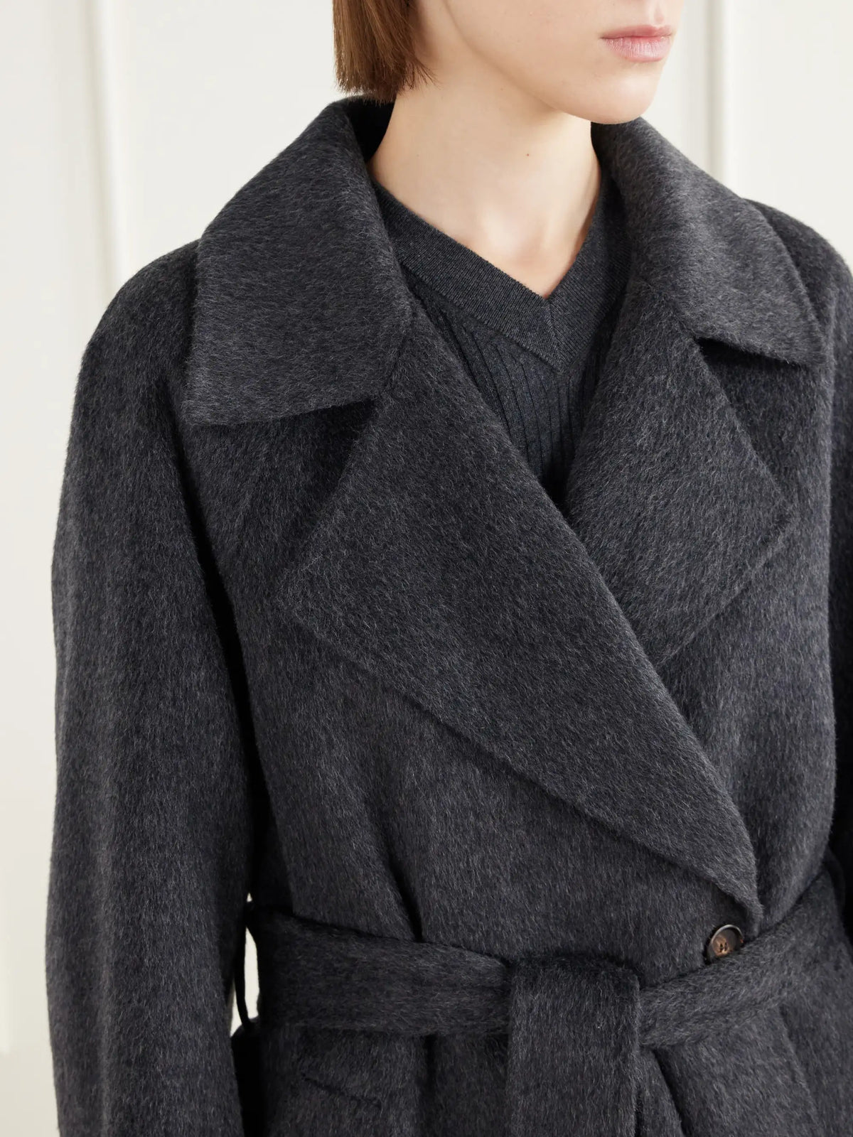LISA YANG Double-faced Wool And Alpaca-blend Coat