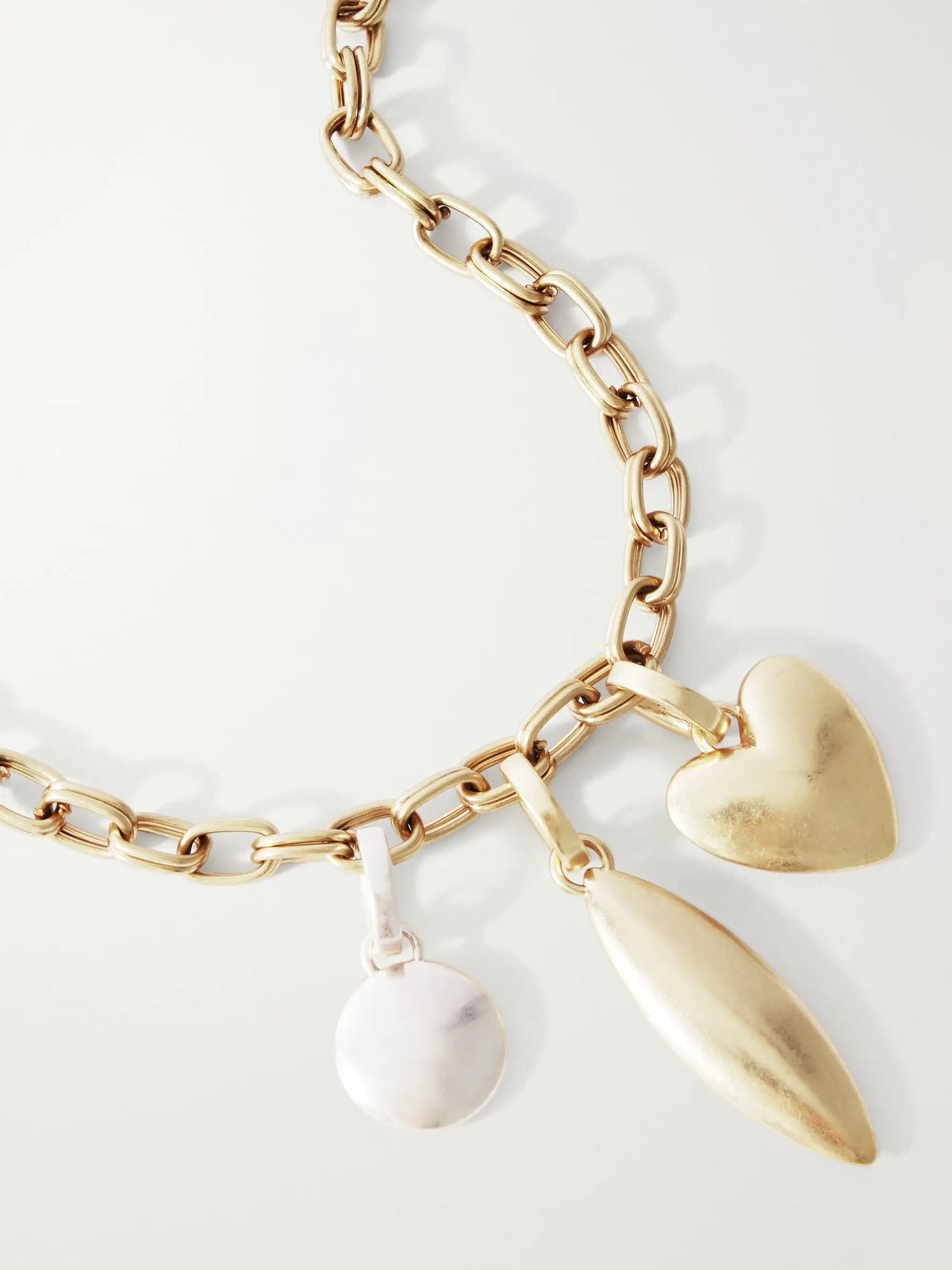 Roxanne Assoulin The Token Gold And Silver-tone Necklace