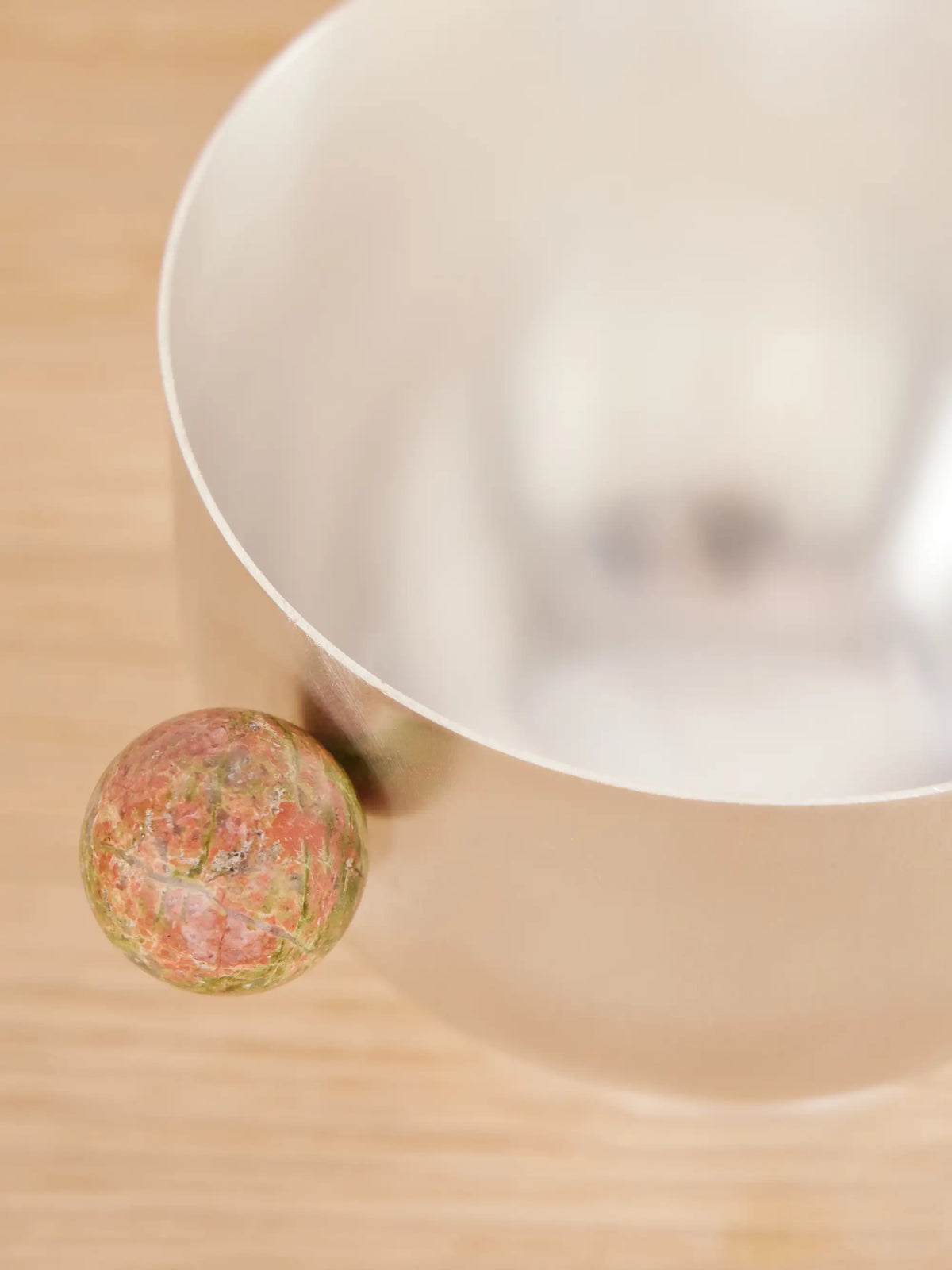 Natalia Criado Silver-plated And Unakite Cup