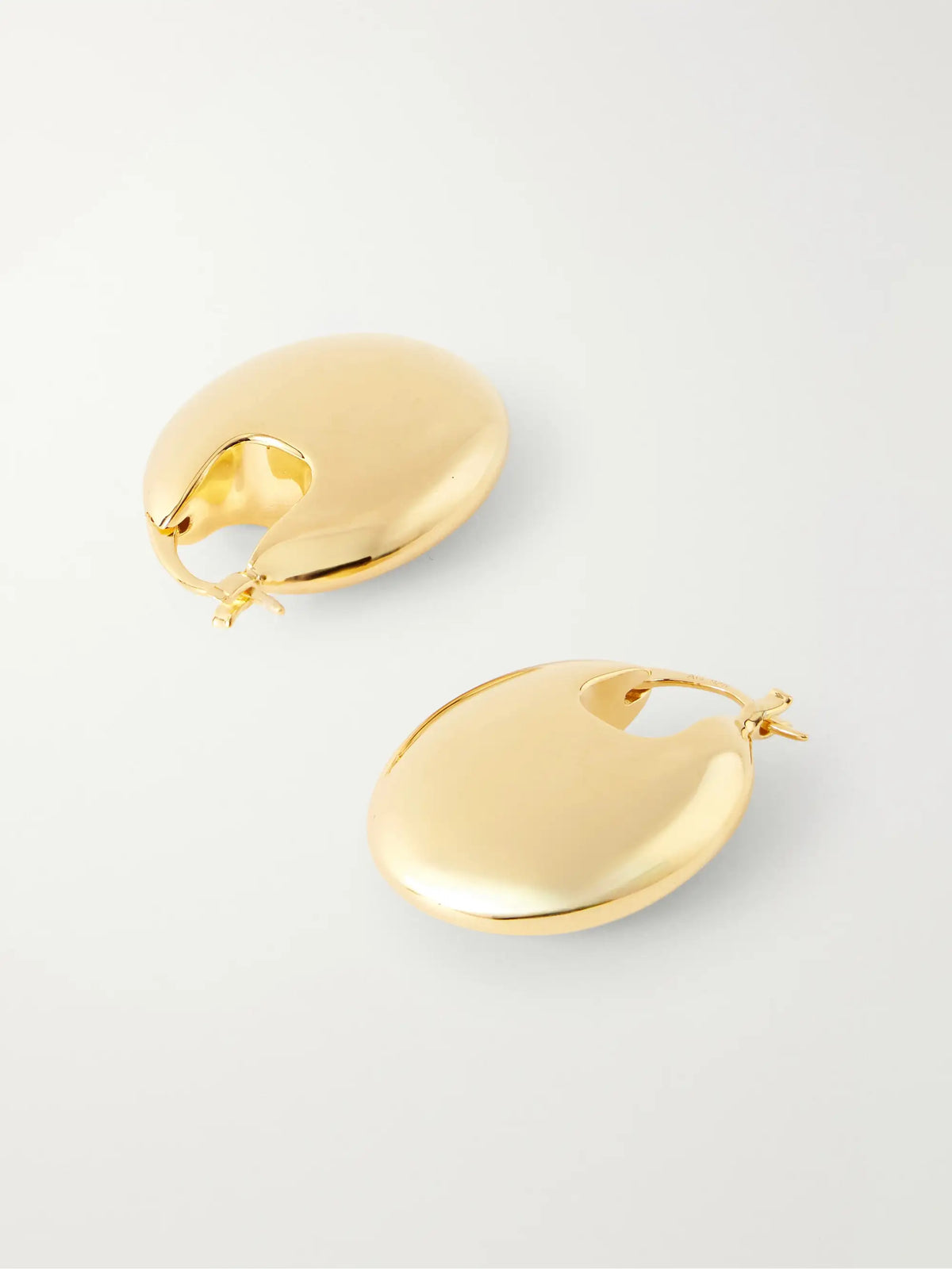 The Erin Gold-plated Silver Hoop Earrings