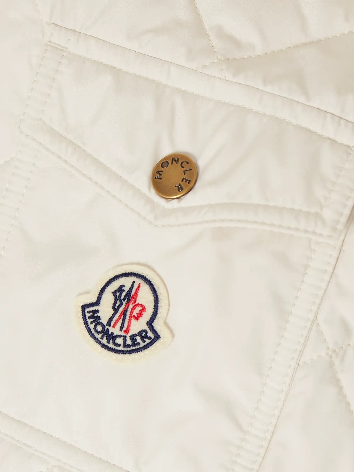 Chitre Cropped Cotton-canvas Trimmed Padded Quilted Shell Jacket