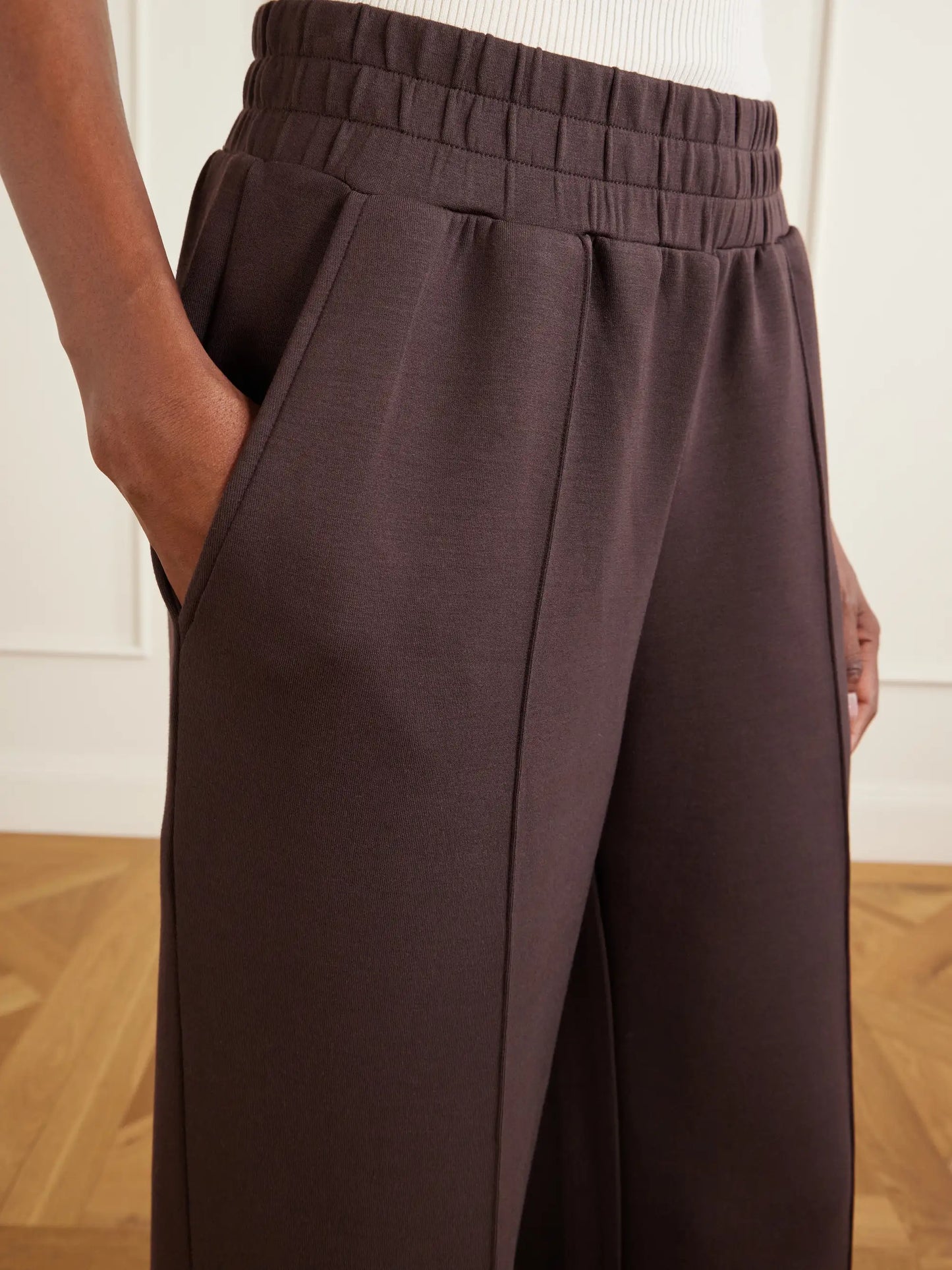 Doublesoft Jersey Wide-leg Pants