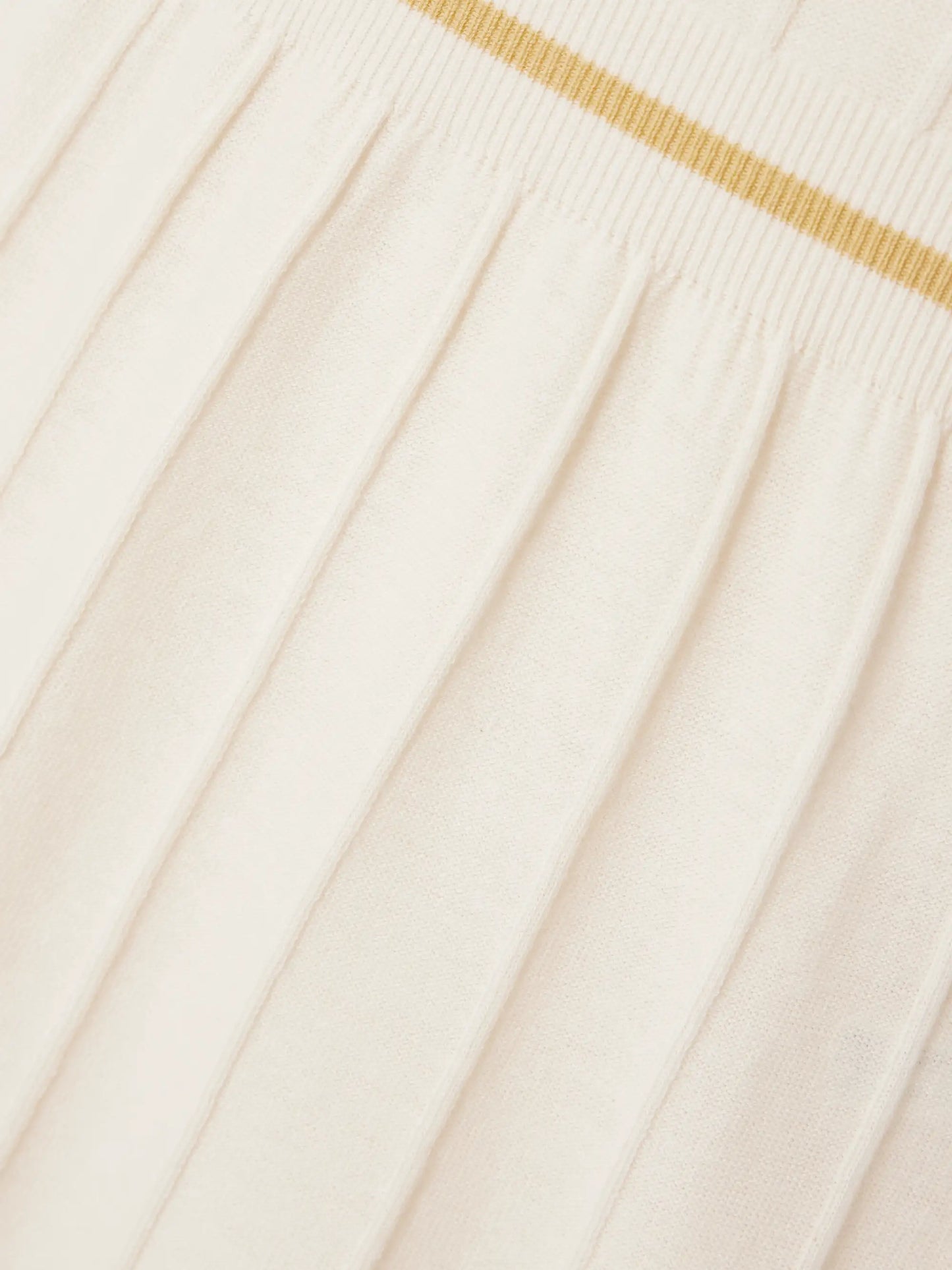Elite Striped Ribbed Wool And Cashmere-blend Mini Dress