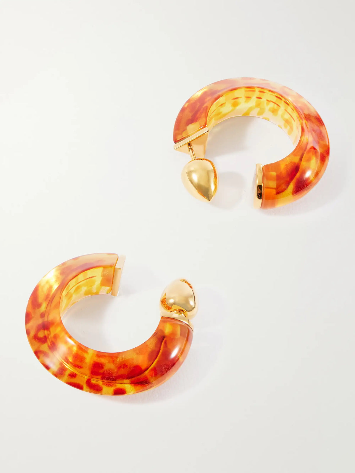 Edge Gold-tone Earrings
