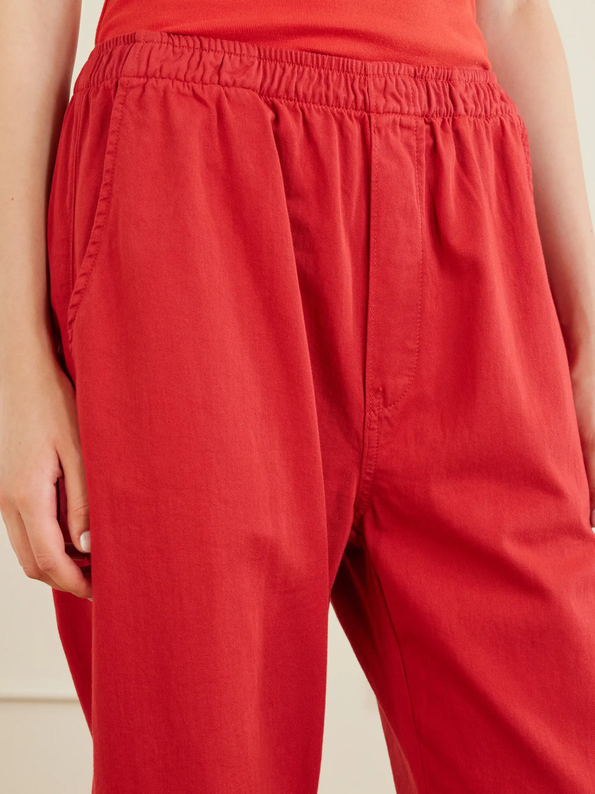 Jamie Haller Boxer Cotton Wide-leg Pants