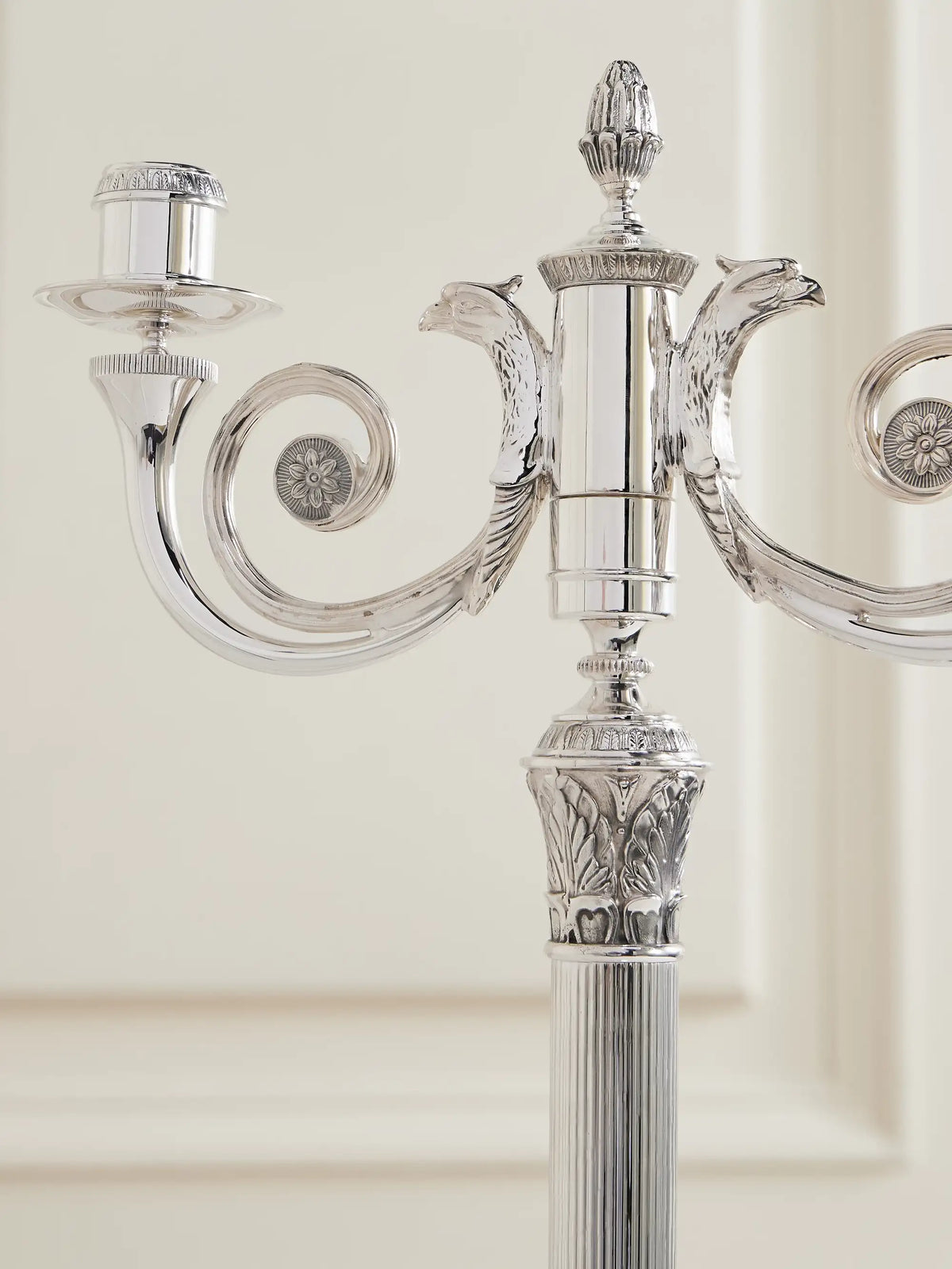 Malmaison Silver-plated Candle Holder