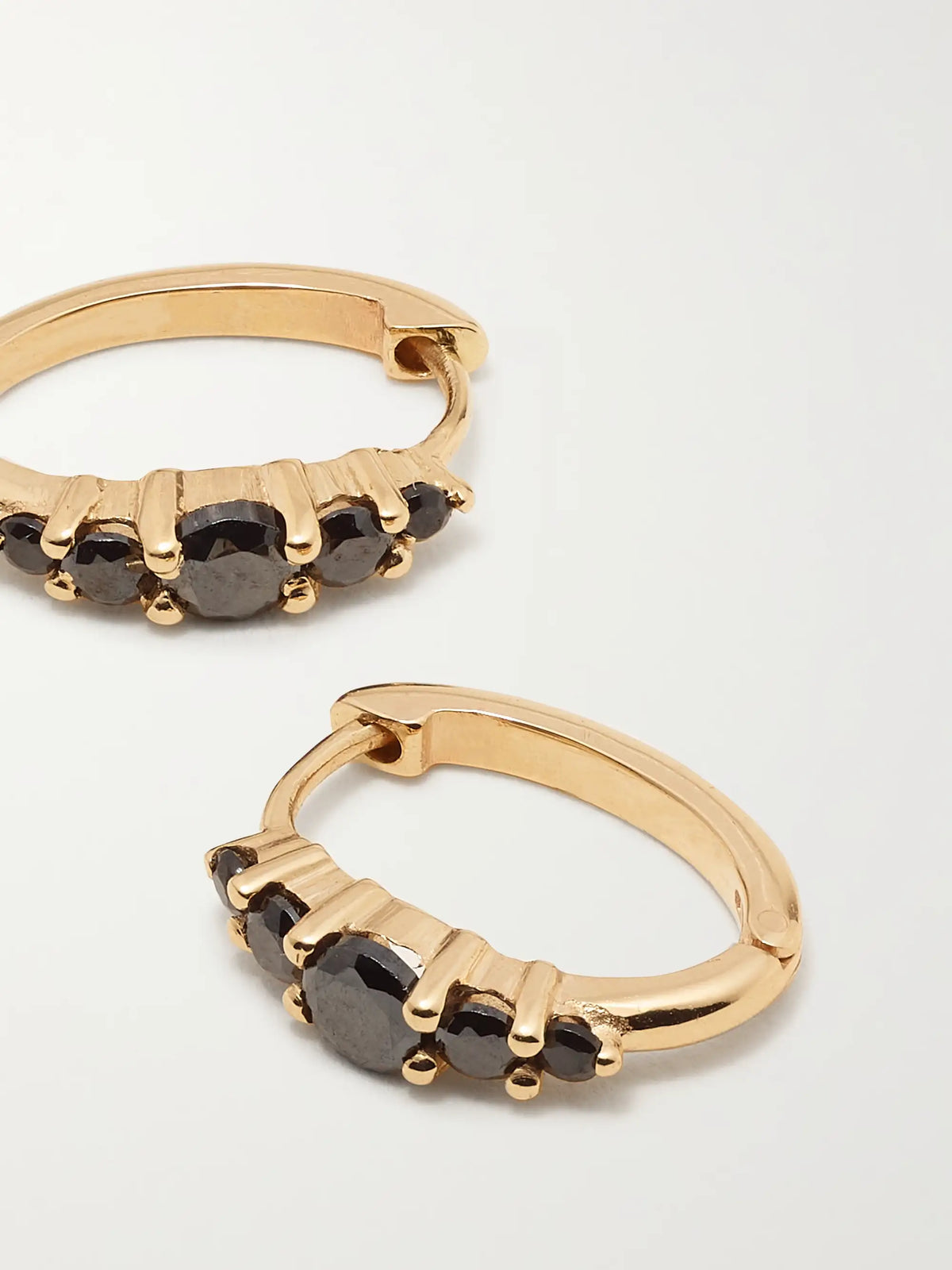 Rivulet Medium 18-karat Gold Diamond Hoop Earrings
