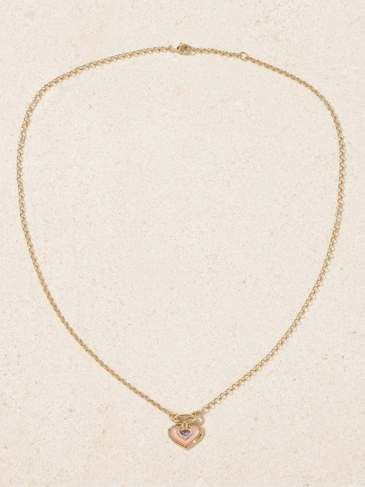 Sailor Venus Small 18-karat Gold Multi-stone Necklace