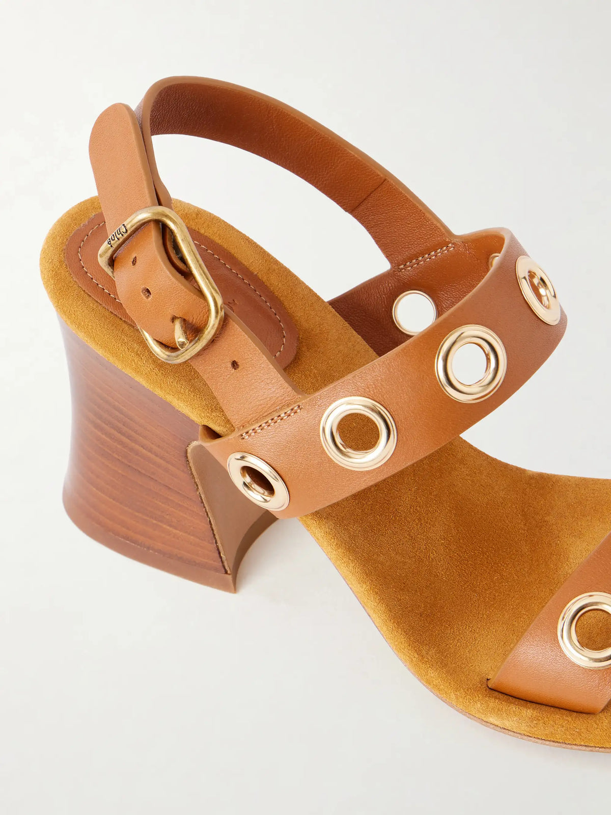 Embellished Leather Sandals