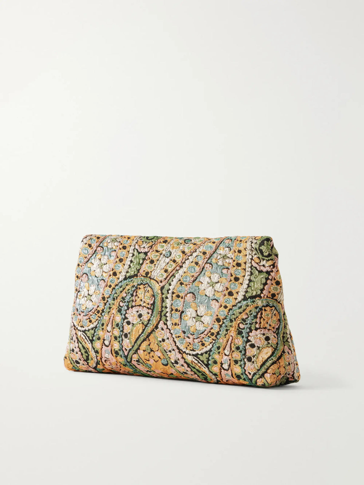 Dries Van Noten Paisley-jacquard Brocade Clutch