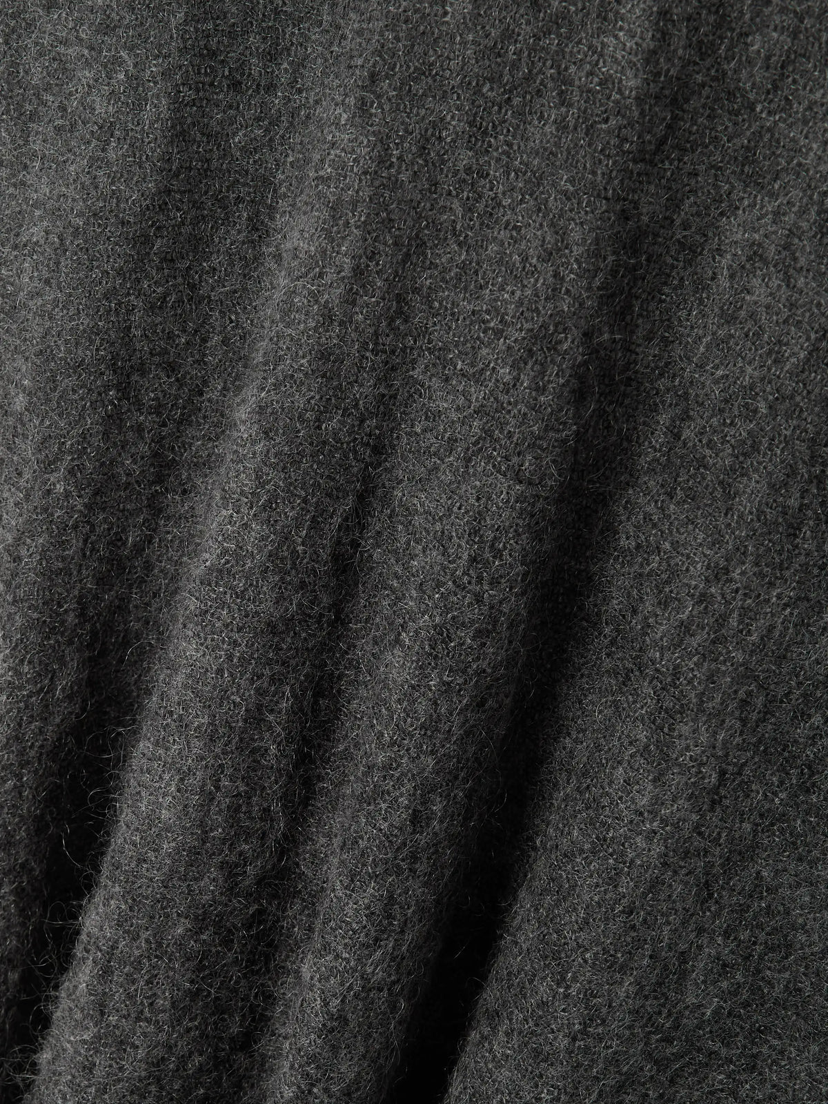 Pleated Mohair-blend Midi Skirt