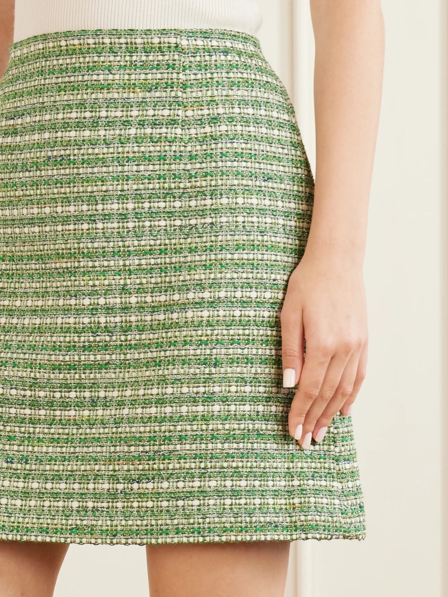 Tweed Mini Skirt