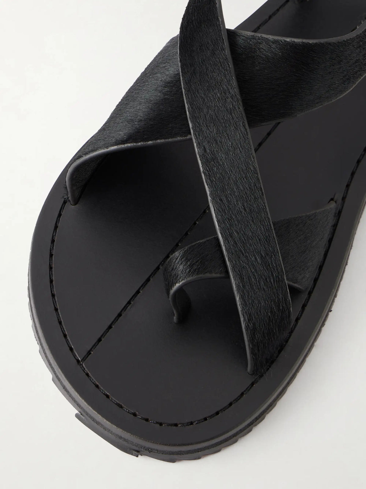 Ora Pony Hair Sandals