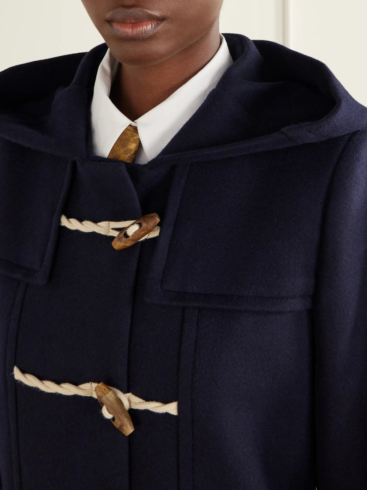 Dries Van Noten Wool-blend Twill Coat