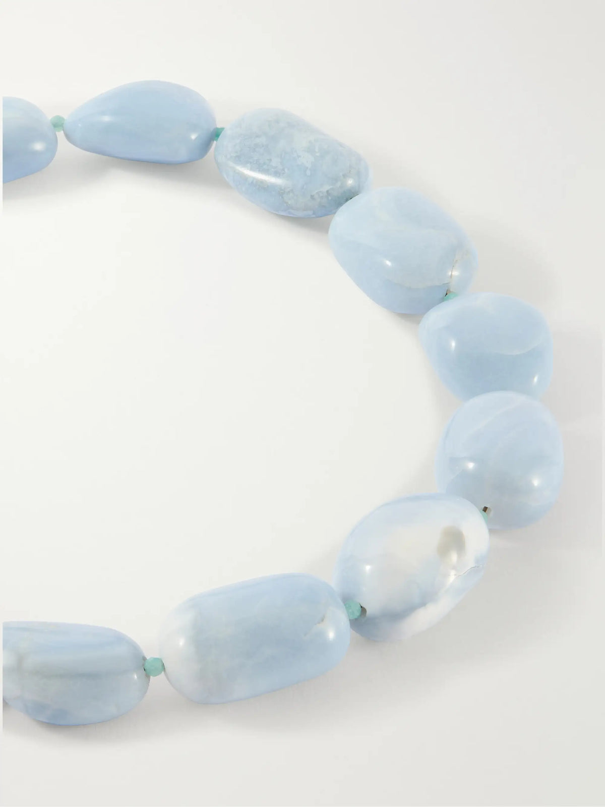 Lizzie Fortunato Sea And Sky Gold-plated Amazonite And Opal Necklace
