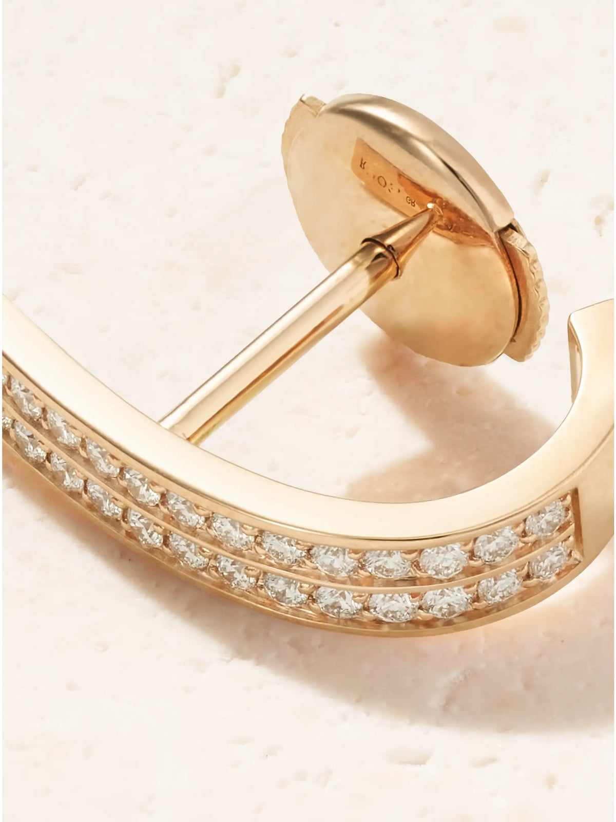 Berbere 18-karat Rose-gold Diamond Single Earring