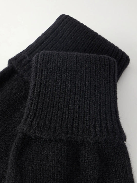 Johnstons of Elgin Doris Cashmere-blend Gloves