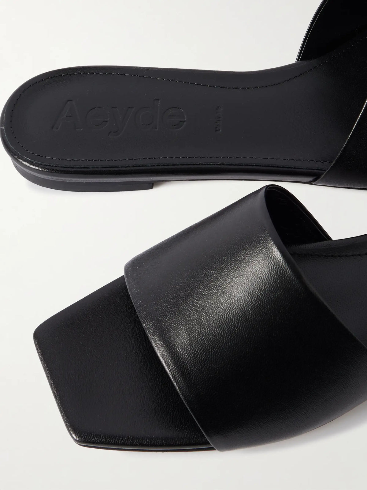 Anna Leather Slides