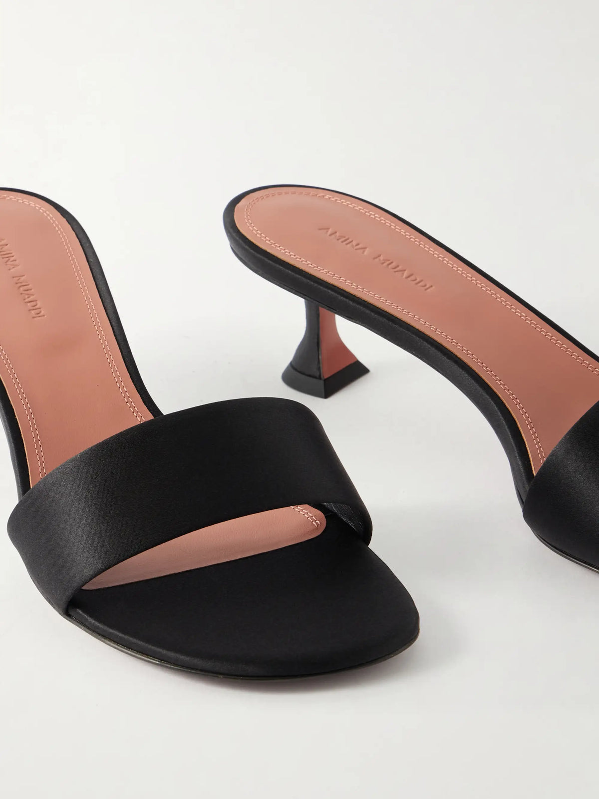 Andreea 45 Satin Mules