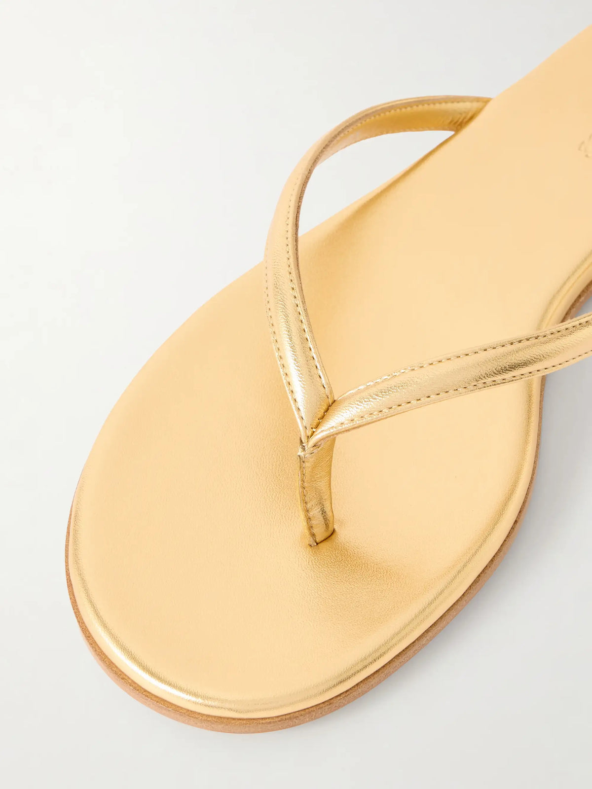 Calypso Metallic Leather Sandals
