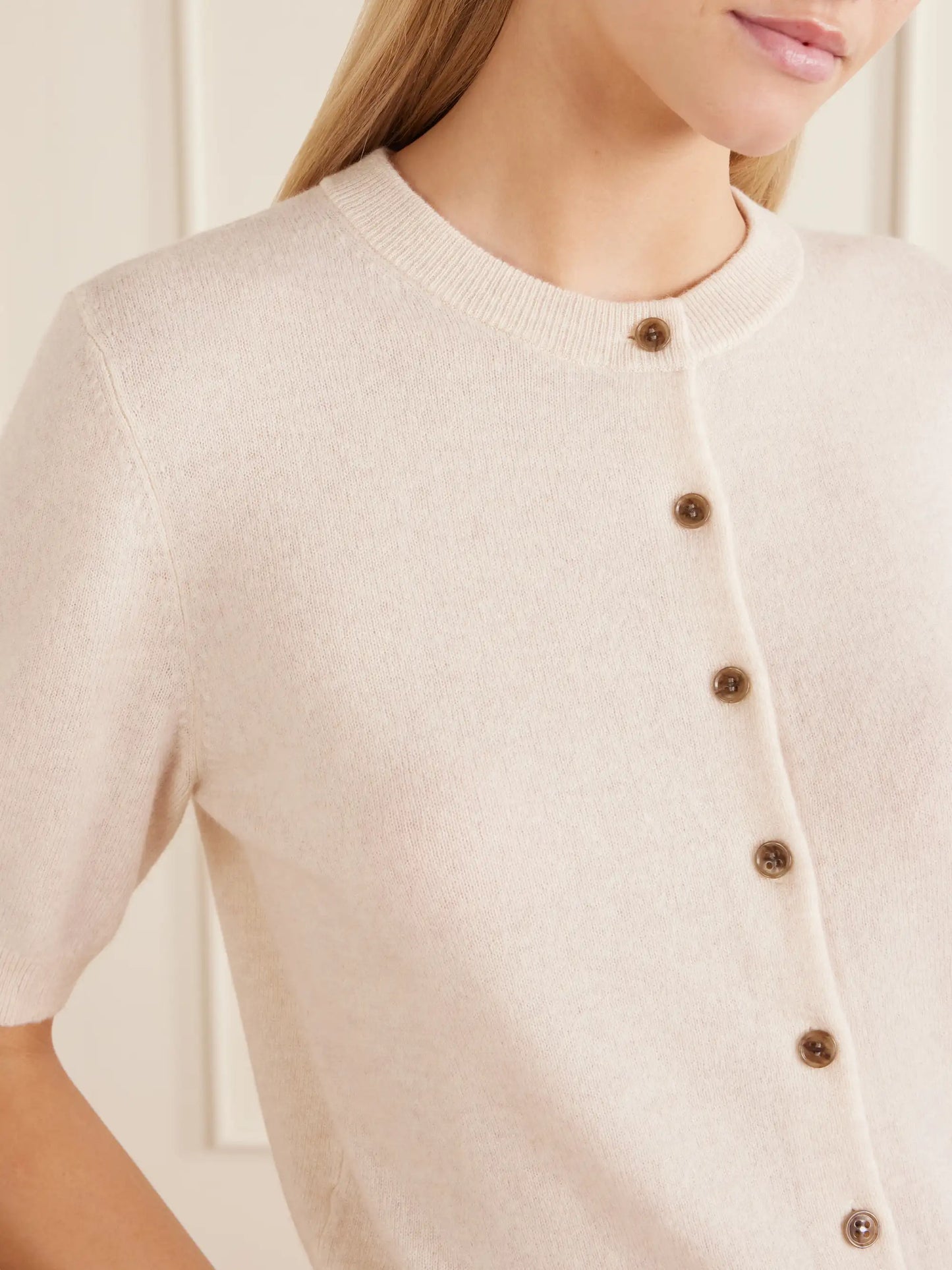 Marene Cashmere Knit Cardigan