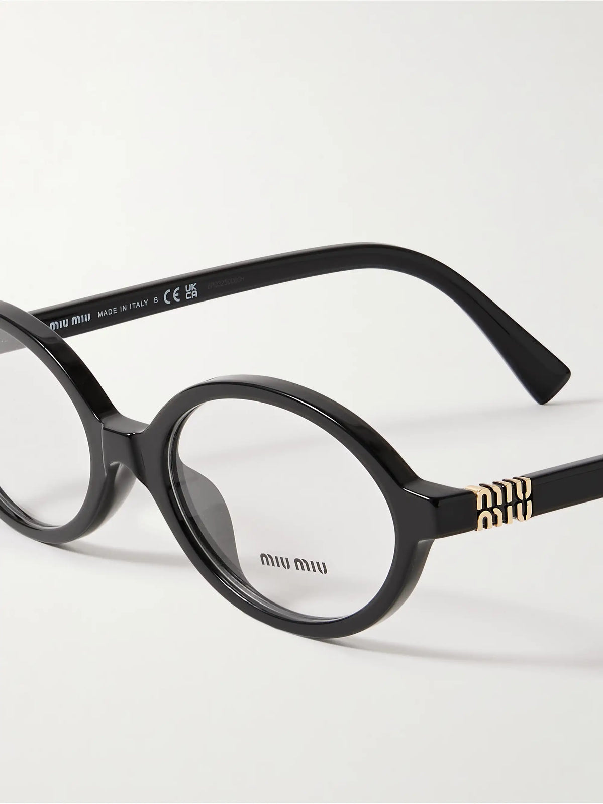 Oval-frame Acetate Optical Glasses