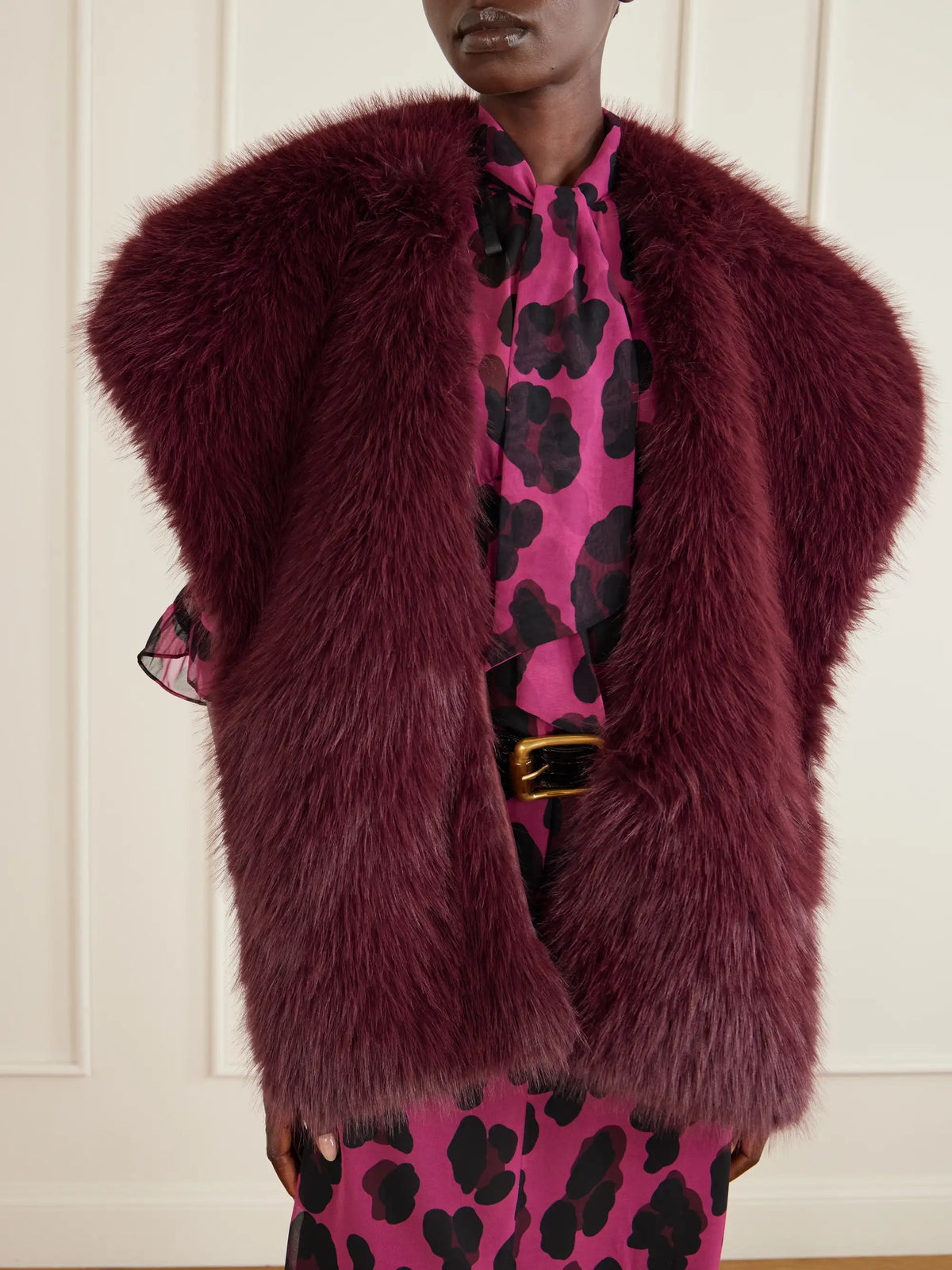 Oversized Plush Shawl
