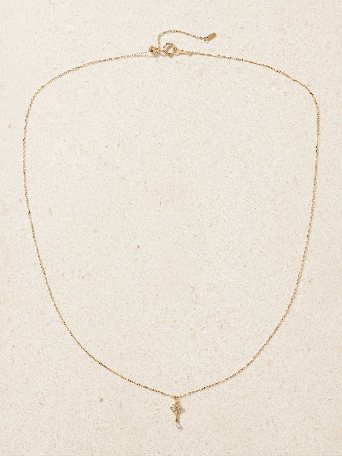 North Star 18-karat Gold Diamond Necklace