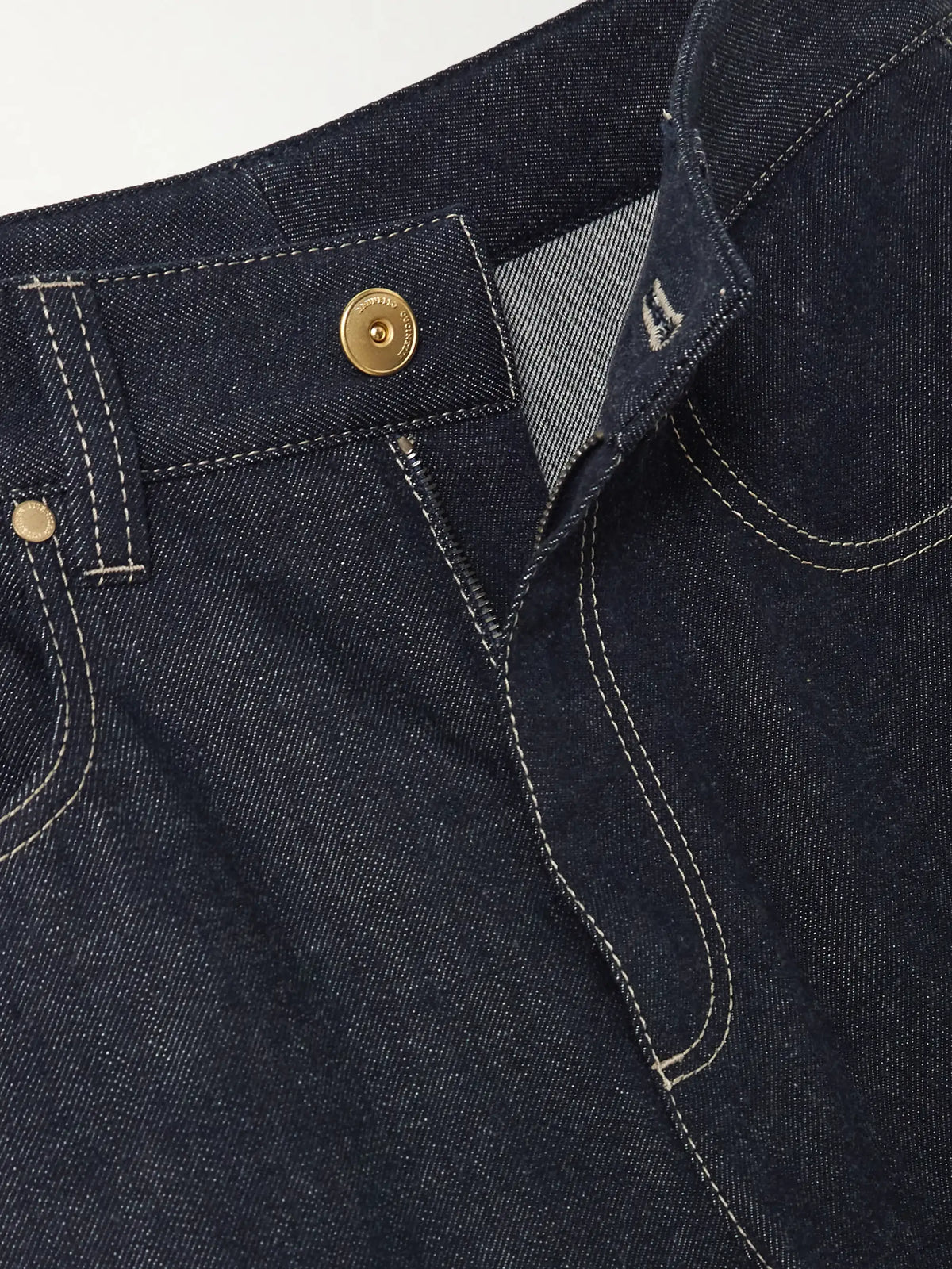 Brunello Cucinelli High-rise Straight-leg Jeans