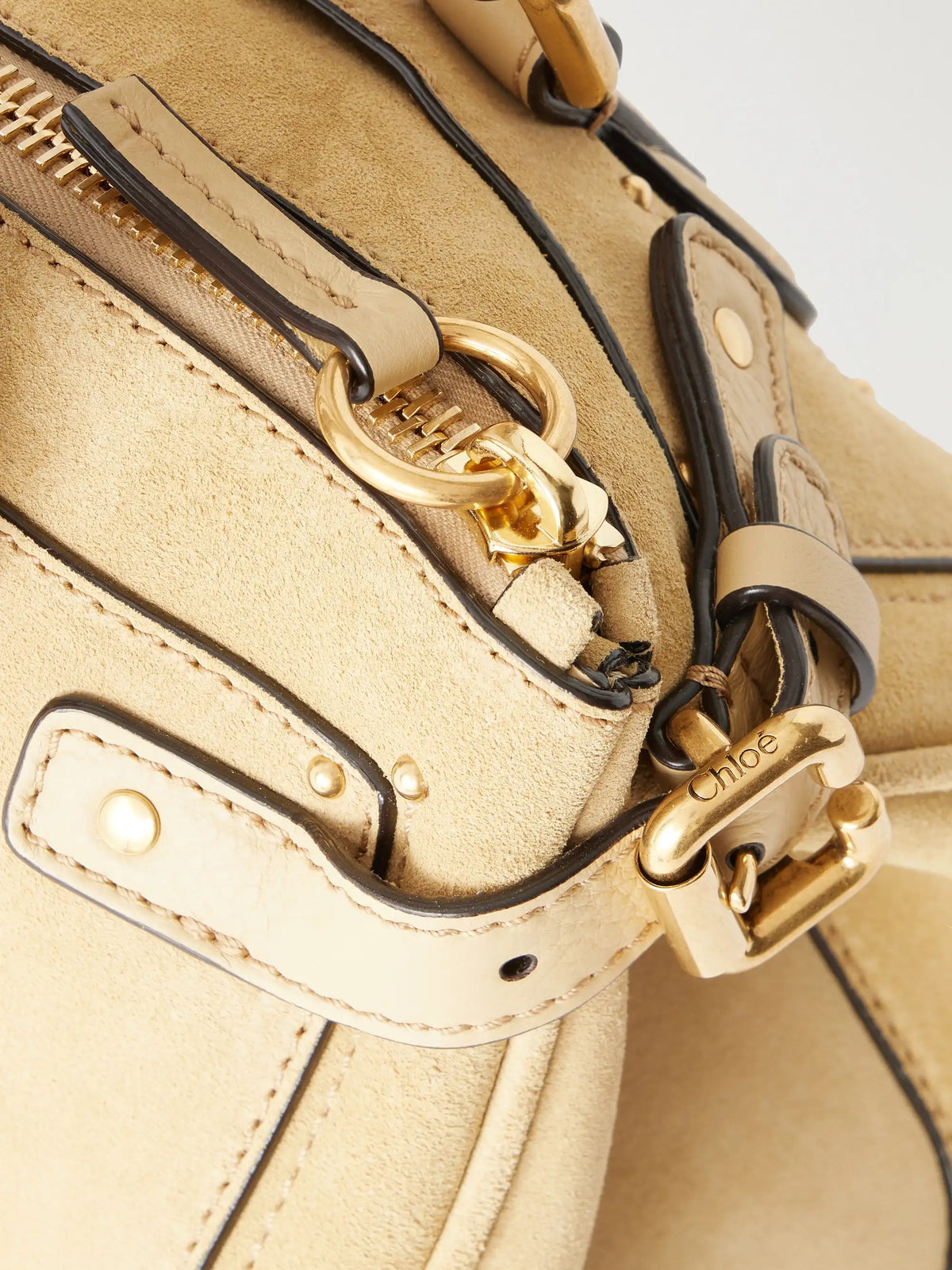 Paddington Suede Shoulder Bag