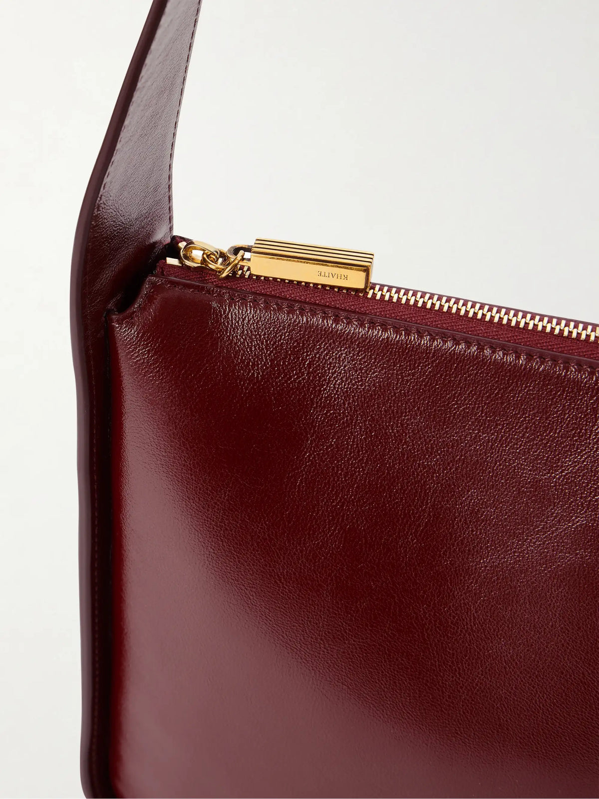 Lori Textured-leather Shoulder Bag