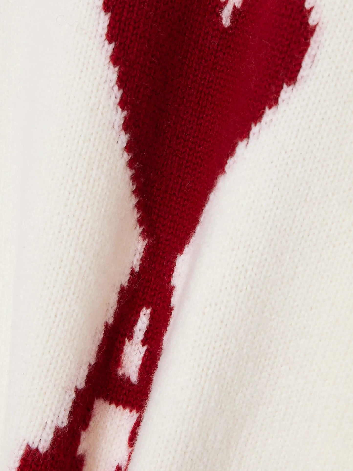 Adc Intarsia Merino Wool Cardigan