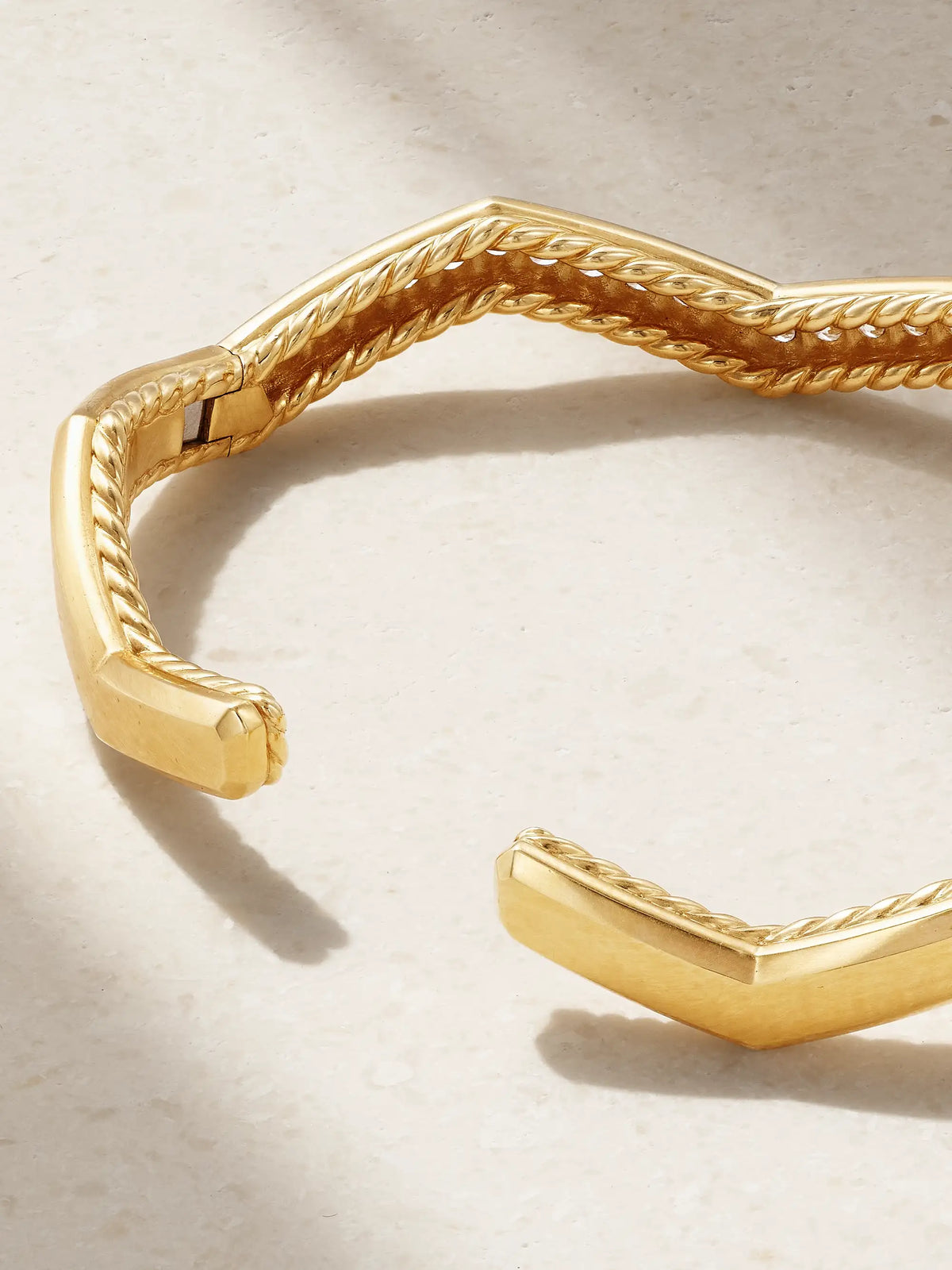 Stax 18-karat Gold Diamond Cuff